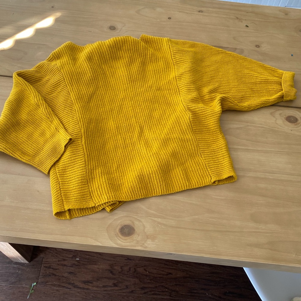 Mustard sweater